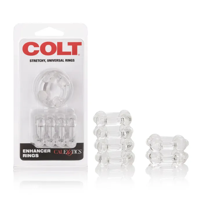 CalExotics Dildos Colt Enhancer Rings Clear CalExotics Dildos Colt Enhancer Rings Clear