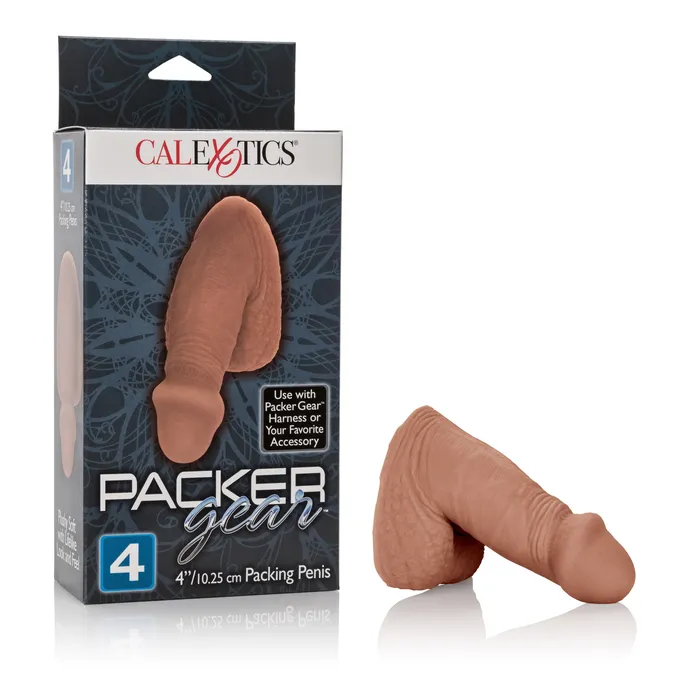 CalExotics Anal Packer Gear Packing Penis 4 Inch Brown CalExotics Anal Packer Gear Packing Penis 4 Inch Brown