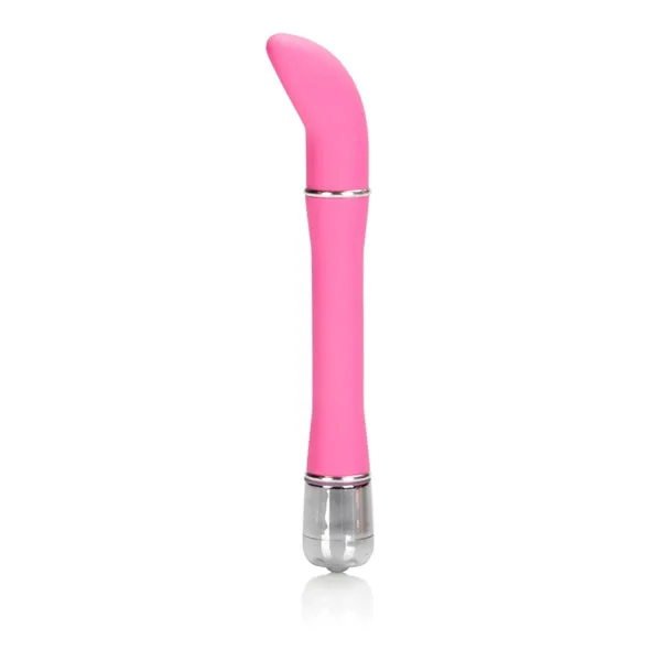California Exotic Novelties Vibrators Lulu Satin Scoop Vibe Pink