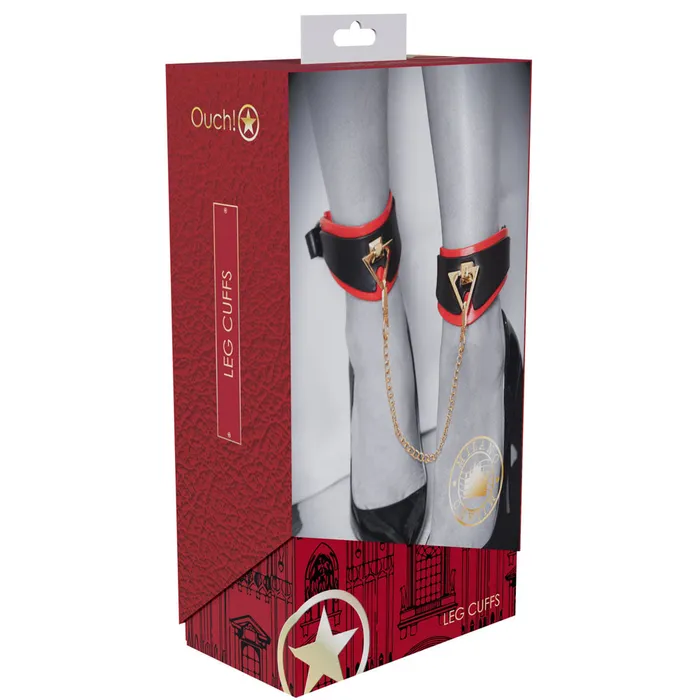 Couples ShhhWndsr OUCH Milan Collection Ankle Cuffs Black Couples ShhhWndsr OUCH Milan Collection Ankle Cuffs Black