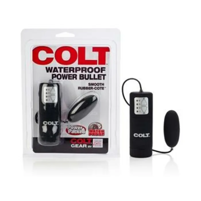 Fairvillacom Female Sex Toys COLT Power Bullet Waterproof Black