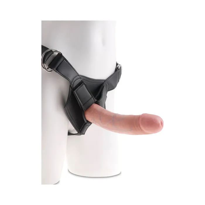 Fairvillacom Female Sex Toys King Cock Strap On Harness 8 inches Dildo