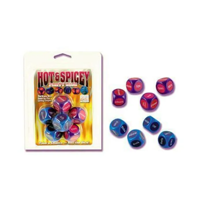 Fairvillacom Vibrators Hot and Spicey Party Dice