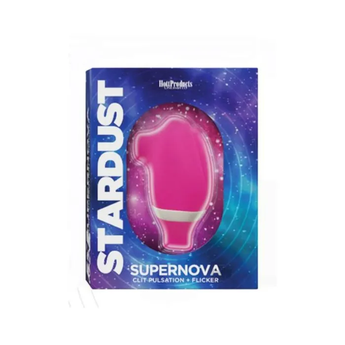 Fairvillacom Vibrators Stardust Supernova Flicking Tongue And Suction Toy Magenta