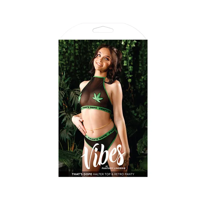 Female Sex Toys That39s Dope Halter Top Retro Panty ML Fairvillacom