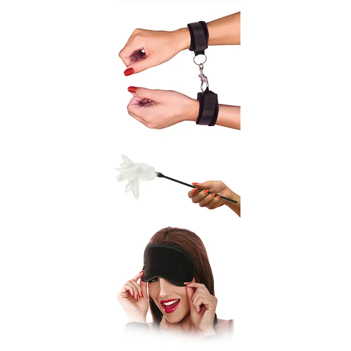 ShhhWndsr Couples Fetish Fantasy Series Sensual Seduction Kit 3 Piece Set ShhhWndsr Couples Fetish Fantasy Series Sensual Seduction Kit 3 Piece Set