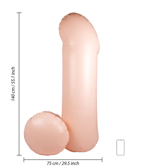 Anal Shots Toys Blow Up Dick 55 Inch Anal Shots Toys Blow Up Dick 55 Inch