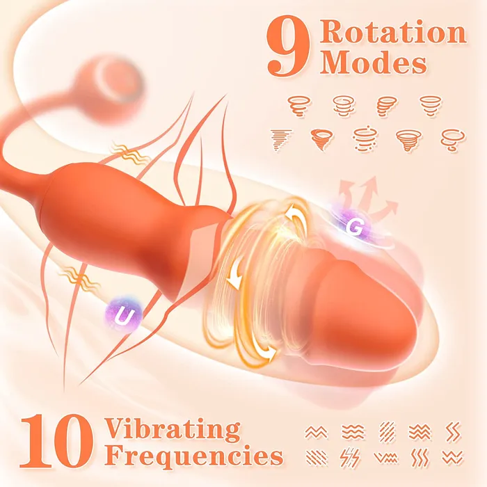 ANGELSX Female Sex Toys G Spot Vibrator fr Frau Dildo Vibrator mit 360 Rotation 19 Modi