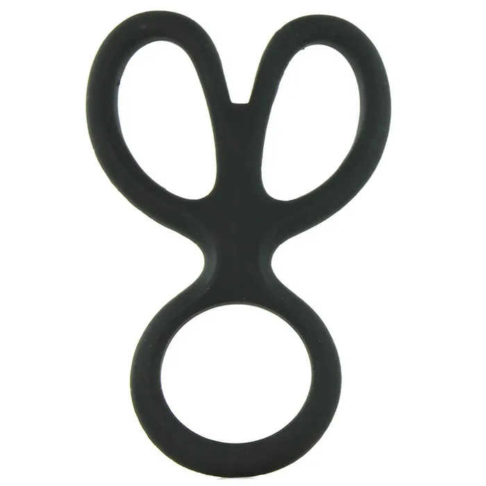 CalExotics Anal Silicone Ball Spreader in Black