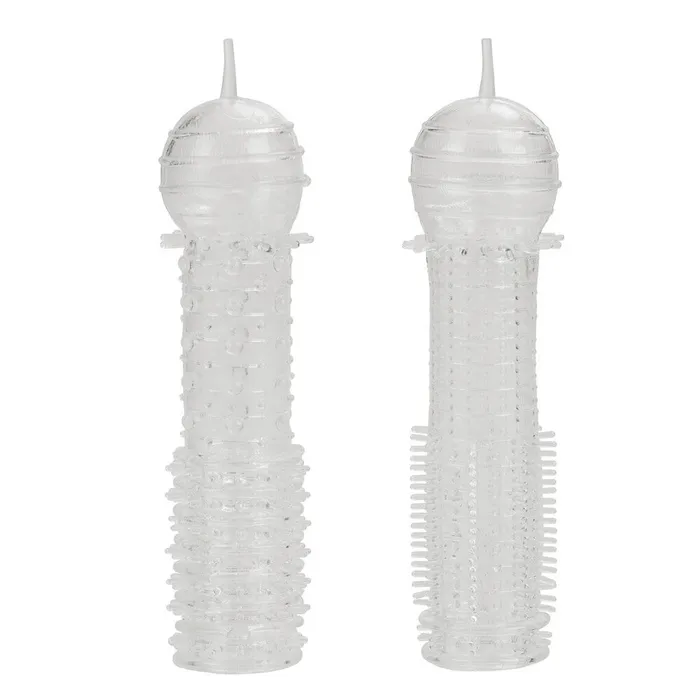California Exotic Senso Penis Sleeves 2 Pack Male Sex Toys