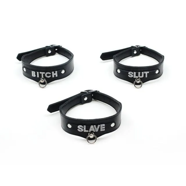 Kinkstasy Restraints Brand Label Your Sub Leather Collars