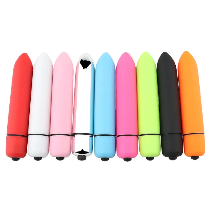 LoveLife SexToys Female Sex Toys 10 Speeds Frosted Pointed Bullet