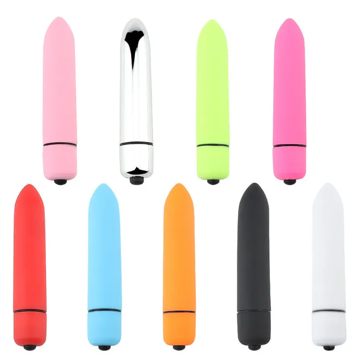 LoveLife SexToys Female Sex Toys 10 Speeds Frosted Pointed Bullet