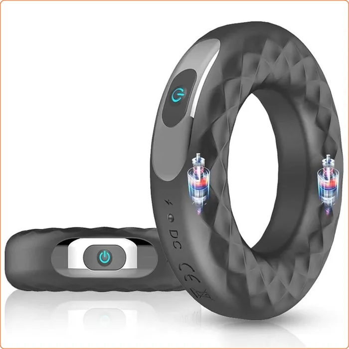 LoveLife SexToys Male Sex Toys Vibrating Penis Cock Ring with 10 Modes