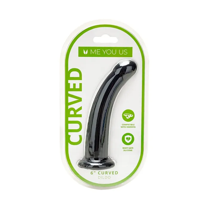 Me You Us 6 Curved Silicone Dildo Me You Us Dildos