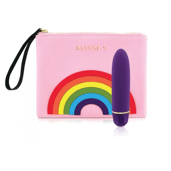 Rianne S Vibrators Rianne S Classique Pride Purple Vibe Makeup Bag