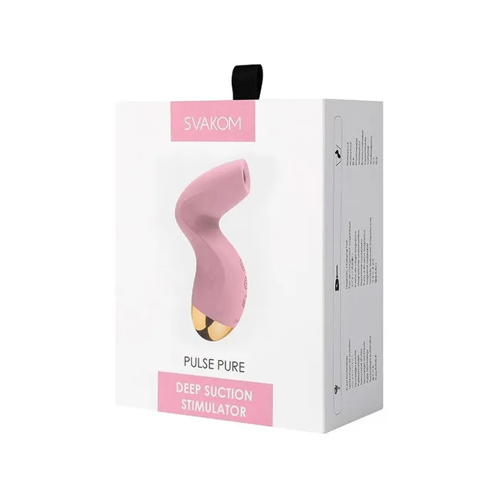Svakom Female Sex Toys Svakom Pulse Pure Deep Suction Stimulator Svakom Female Sex Toys Svakom Pulse Pure Deep Suction Stimulator