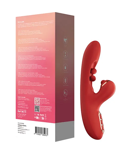 Tickler Wiggling GSpot Vibrator Tapping Clitoral Vibrator Honey Play Box Female Sex Toys